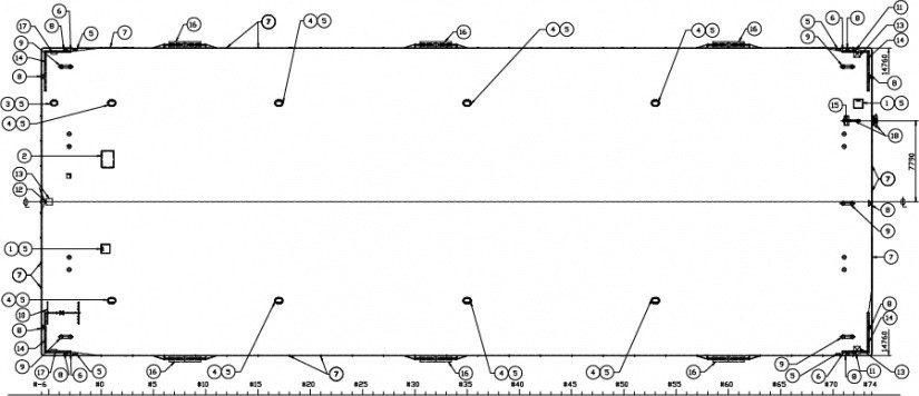 Seeponton 3 - 100 A5 E Pontoon