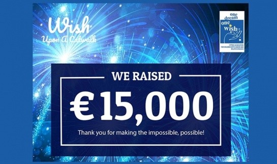 We raised 15,000 euros