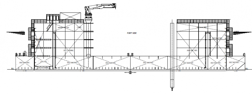 EDT Ifestos Barge / Floating Dock